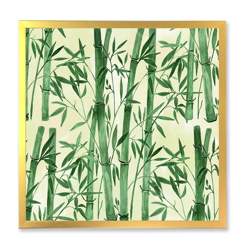 Bamboo Branches The Forest I  Wall Art
