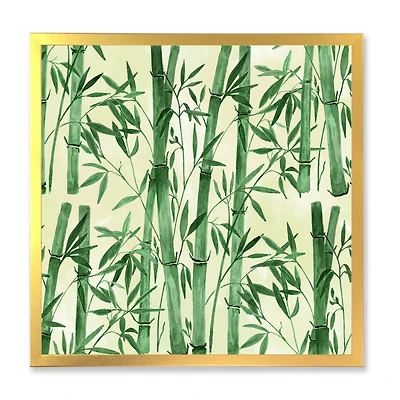 Bamboo Branches The Forest I  Wall Art