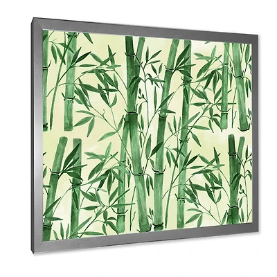 Bamboo Branches The Forest I  Wall Art