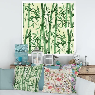 Bamboo Branches The Forest I  Wall Art