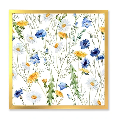 WildFlowers Chamomile and Clover Bell II  Wall Art