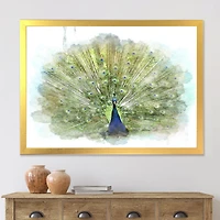 Toile « Peacock Bird »
