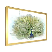 Toile « Peacock Bird »