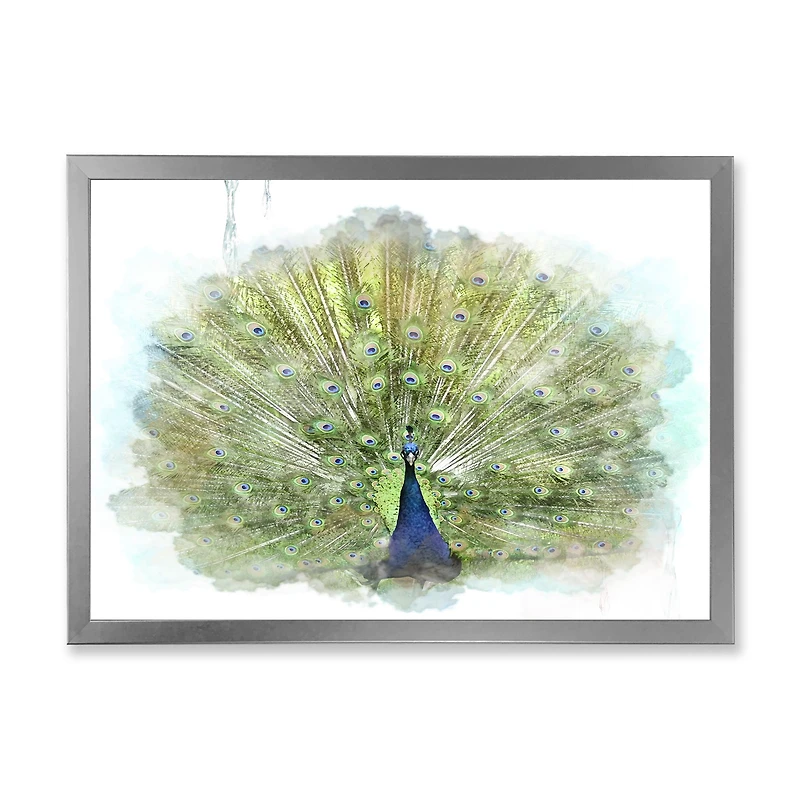 Toile « Peacock Bird »