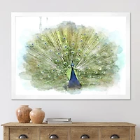 Toile « Peacock Bird »