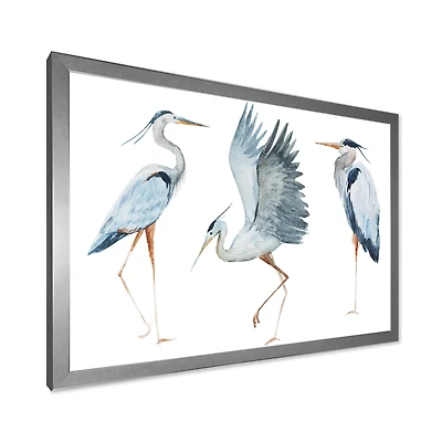 Heron Birds II Wall Art