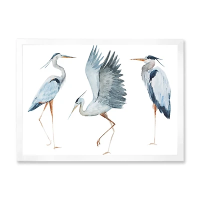 Heron Birds II  Wall Art
