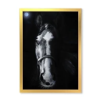 Horse Staring Sinister  Wall Art