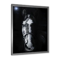 Horse Staring Sinister  Wall Art