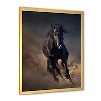 Portrait of Thoroughbred Nonius Stallion Horse I  Wall Art