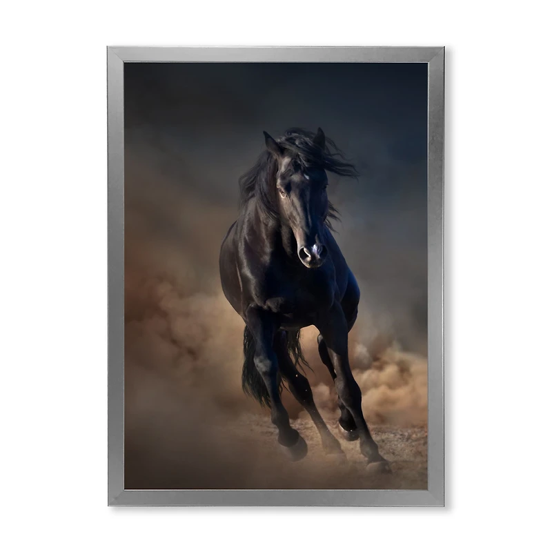 Portrait of Thoroughbred Nonius Stallion Horse I  Wall Art