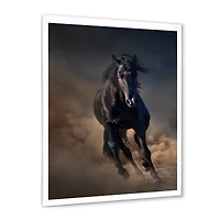 Portrait of Thoroughbred Nonius Stallion Horse I  Wall Art