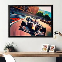 Formula Car Racing I Wall Art