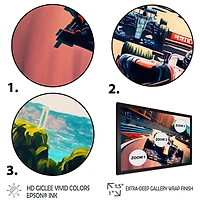 Formula Car Racing I Wall Art