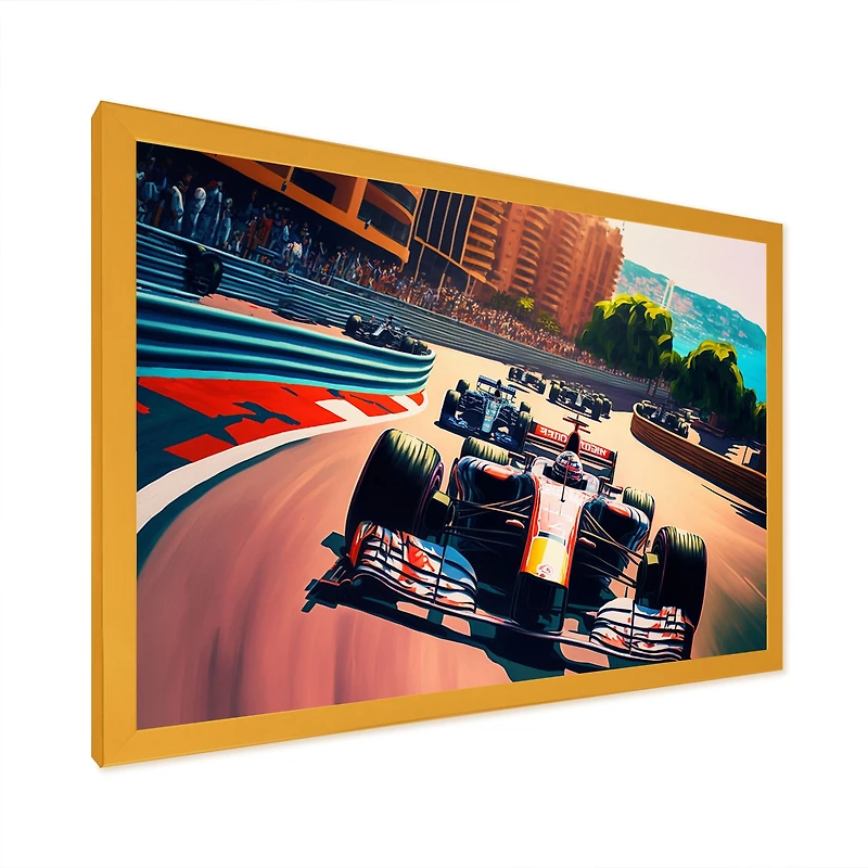 Formula Car Racing I Wall Art