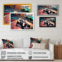 Formula Car Racing I Wall Art