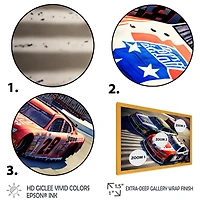 American Race Car Framed Wall Art