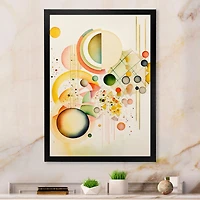 Yellow Multi Shape II Wall Art