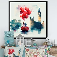 Loving Couple Spending Time Outdoors IV Wall Art