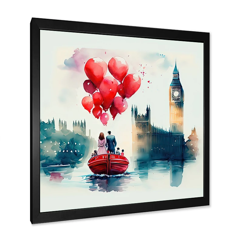 Loving Couple Spending Time Outdoors IV Wall Art