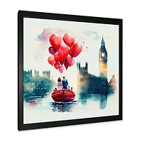 Loving Couple Spending Time Outdoors IV Wall Art