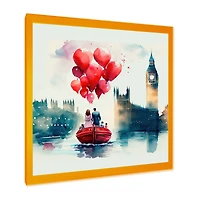 Loving Couple Spending Time Outdoors IV Wall Art