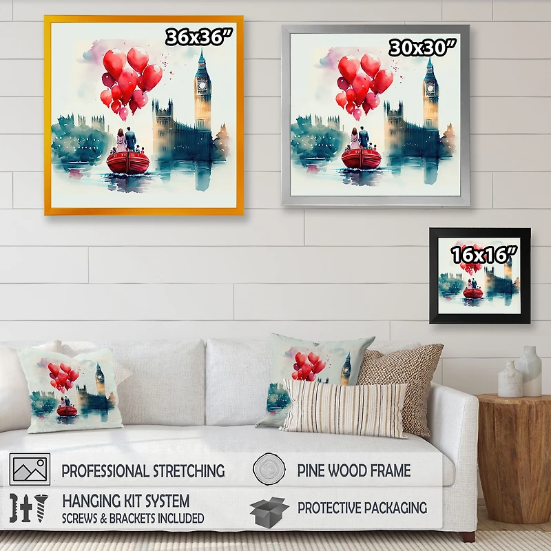 Loving Couple Spending Time Outdoors IV Wall Art