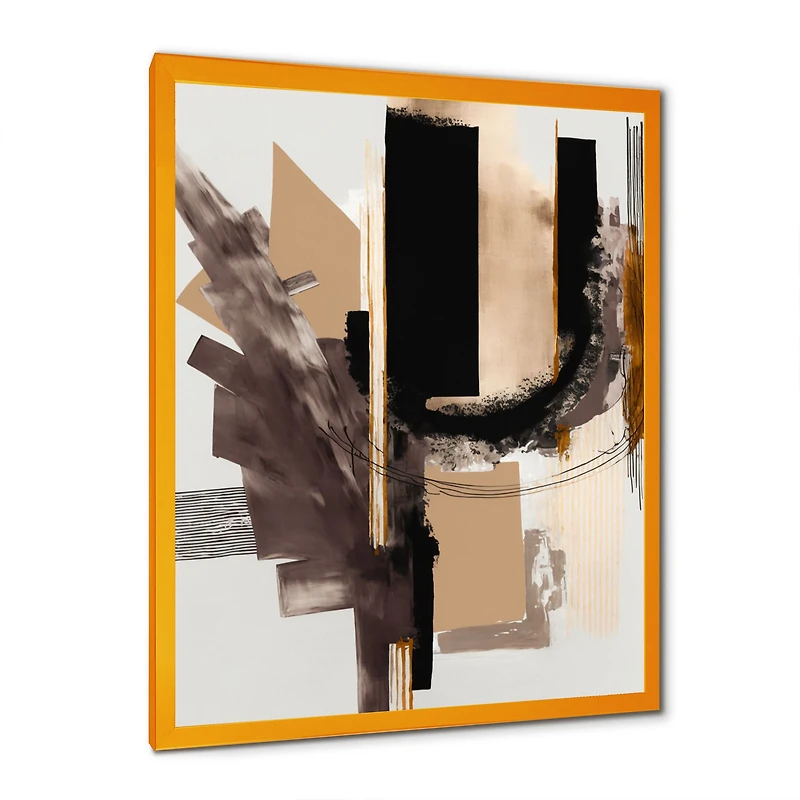 Warm Watercolor Abstract I Wall Art