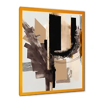 Warm Watercolor Abstract I Wall Art