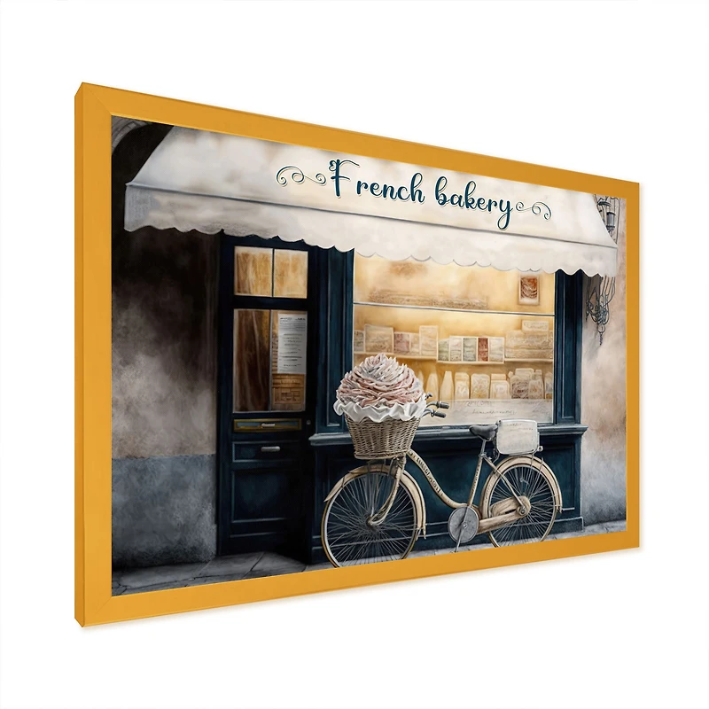 Bicycle Front A French Bakery IV Wall Art