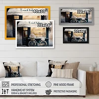 Bicycle Front A French Bakery IV Wall Art