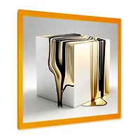 Black And Gold Cubic Expression I Wall Art