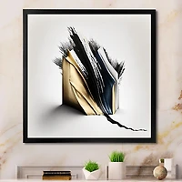 Black And Gold Cubic Expression VI Wall Art