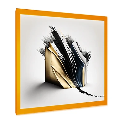 Black And Gold Cubic Expression VI Wall Art