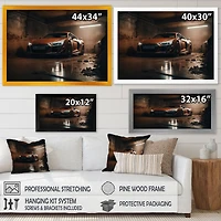 R 8 Exotic Car Photography Wall Art