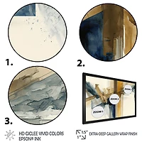 Modern Watercolor Abstract Wall Art