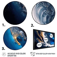 Ice Paint Splash VI Wall Art