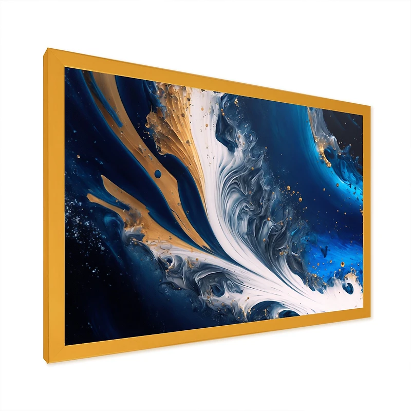 Ice Paint Splash VI Wall Art