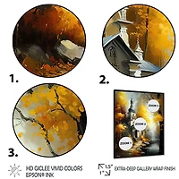 Church Forest Autumn IV Wall Art