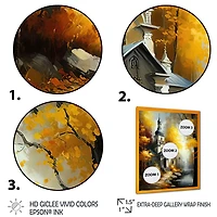 Church Forest Autumn IV Wall Art