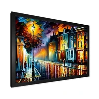 Colorful City Vibrant Radiant Wall Art
