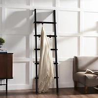 Mareva Decorative Ladder For Throws with Accent Hooks