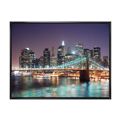 Toile « New York City Manhattan Skyscrapers »