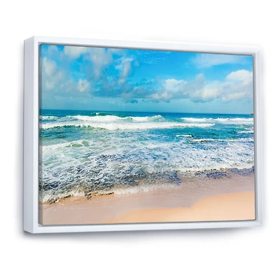 indian Ocean Panoramic View  Canvas Art