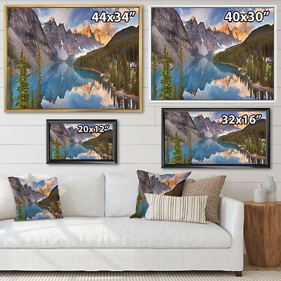 Moraine Lake Banff Park Canada  Wall Art