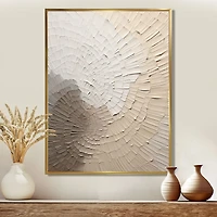 Graceful Beige Minimalism – Soft Muted Abstract Style