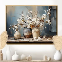 Still Life With Pottery and Flowers – Classic Modern Blend
