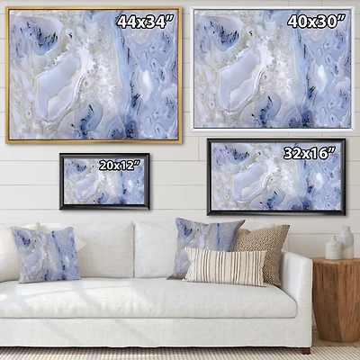 Agate Stone Background Wall Art