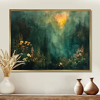 Enchanted Green Forest – Mystical Woodland Landscape