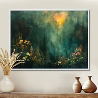 Paysage forestier mystique « Enchanted Green Forest »
